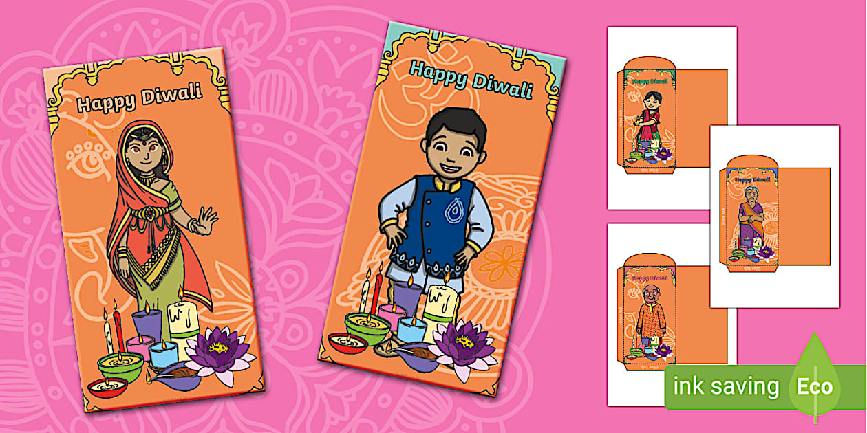 Diwali Money Envelopes | Diwali | Twinkl (teacher made)