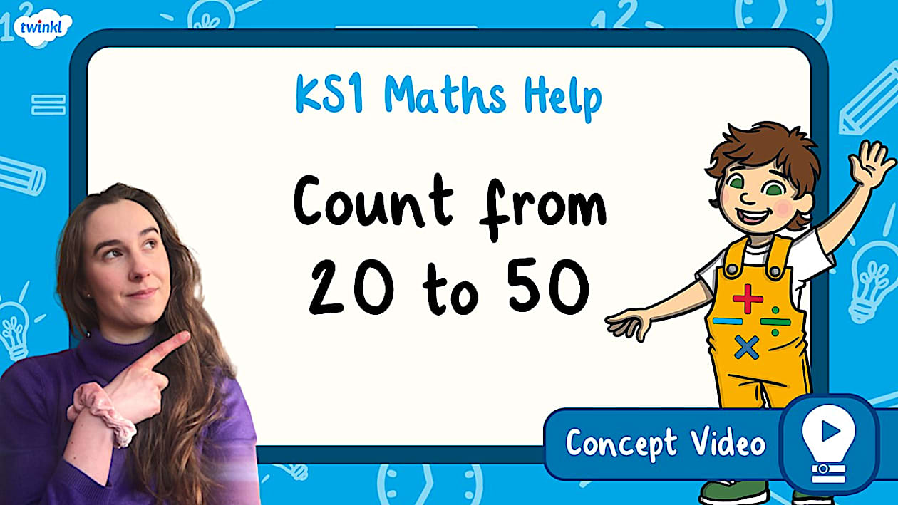 Count From 20 To 50