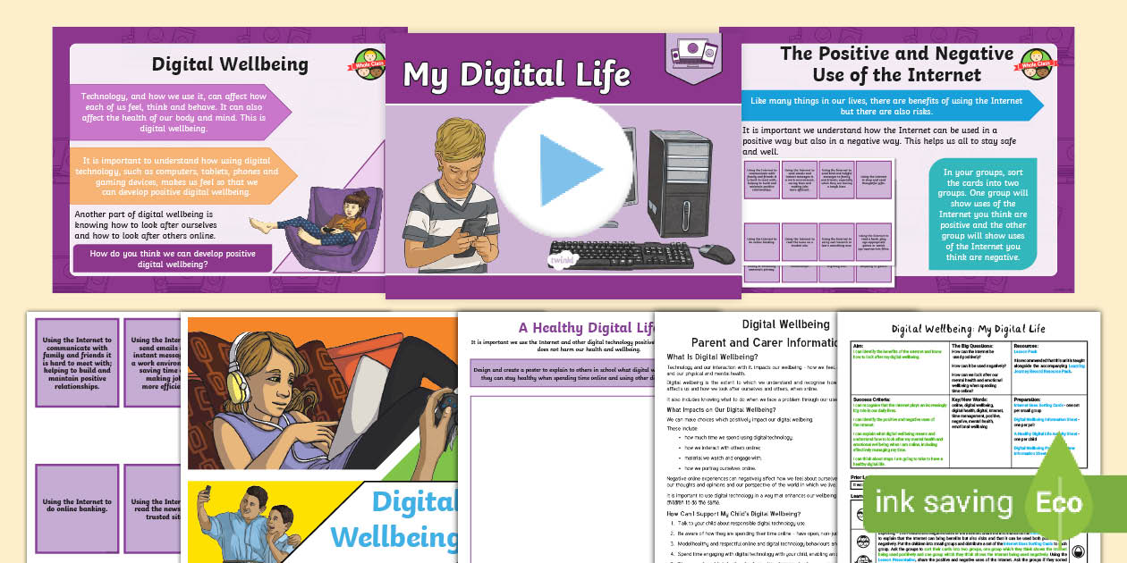 PSHE: UKS2 Digital Wellbeing - Lesson Pack 1