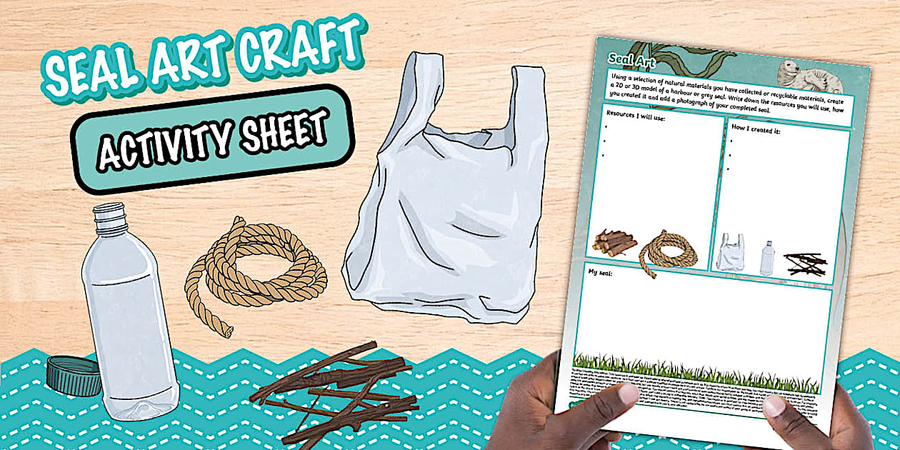 Create Seal Art Craft Activity Sheet (teacher made) Twinkl Create Seal Art Craft Activity Sheet (teacher made) Twinkl