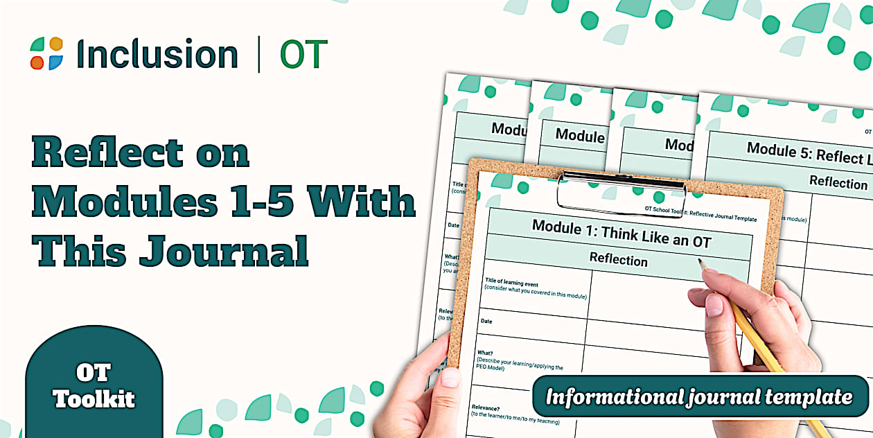 Reflection Journal Template for Learning