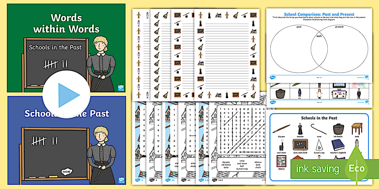 Schools in the Past Project Resource and Activity Pack
