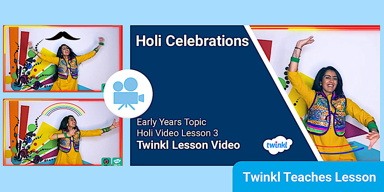 Holi Dance Steps for Kids (teacher made) - Twinkl