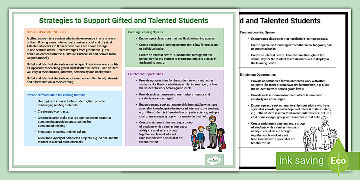 Strategies To Support Gifted And Talented Students Strategies To Support Gifted And Talented Students