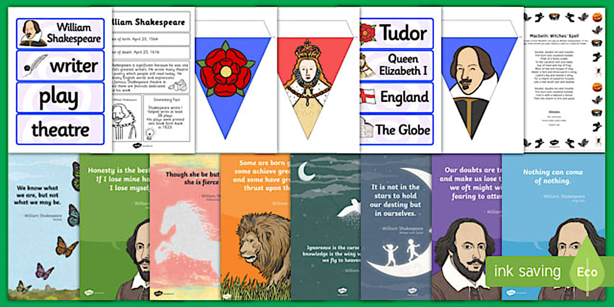 Shakespeare Resource Pack (Teacher-Made) - Twinkl