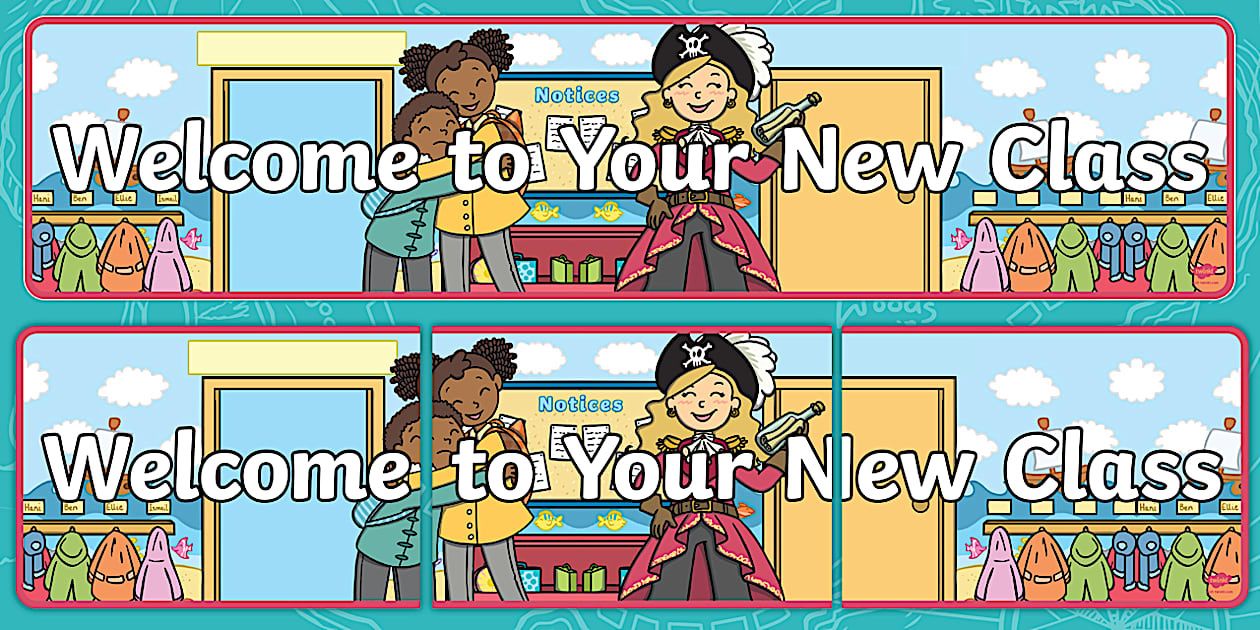 Transition | New Class Display Banner | Jake's First Day