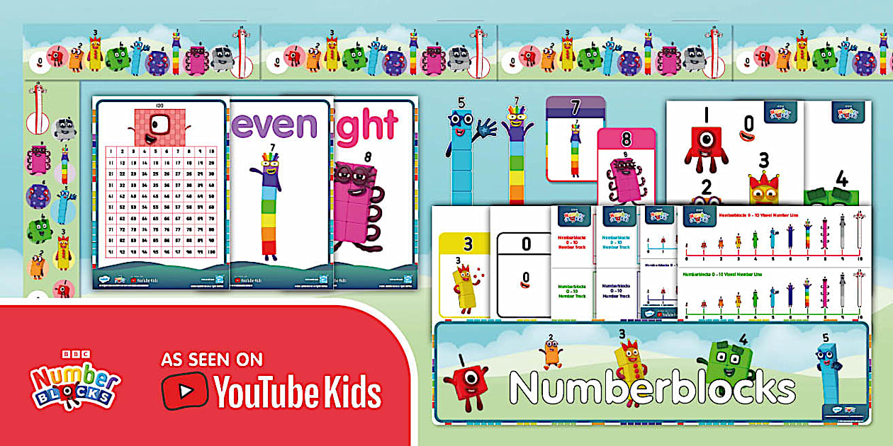 Numberblocks: Display Pack (professor feito) - Twinkl