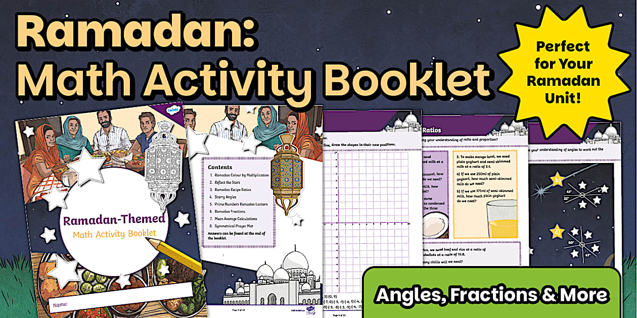 Ramadan Junior Math Activity Booklet