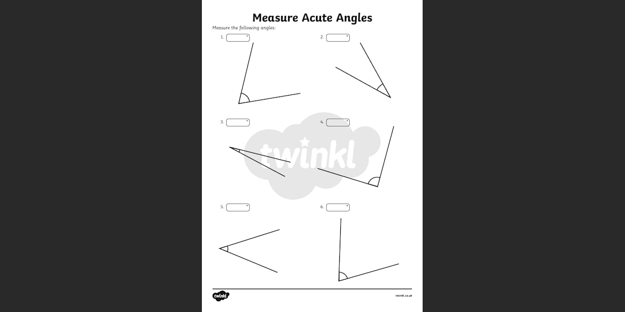 drawing angles year 3