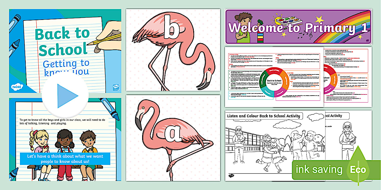 Early Level Ultimate Back to School Taster Pack and Topic Web