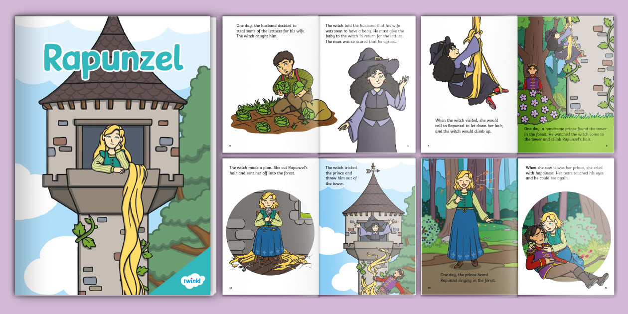 Rapunzel eBook | Online Rapunzel Book | Twinkl Teach