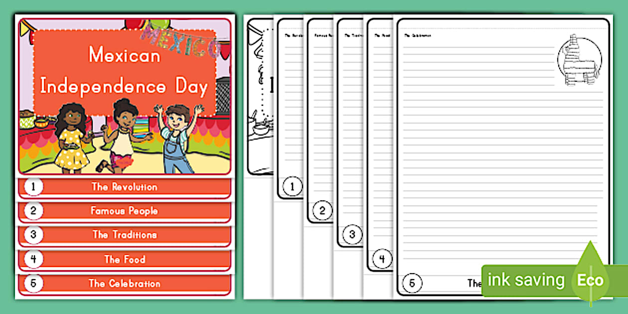 Mexican Independence Day Lapbook Project | Twinkl