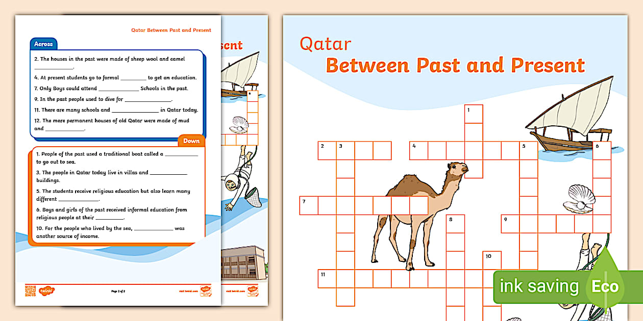 Qatar Between Past and Present Crossword