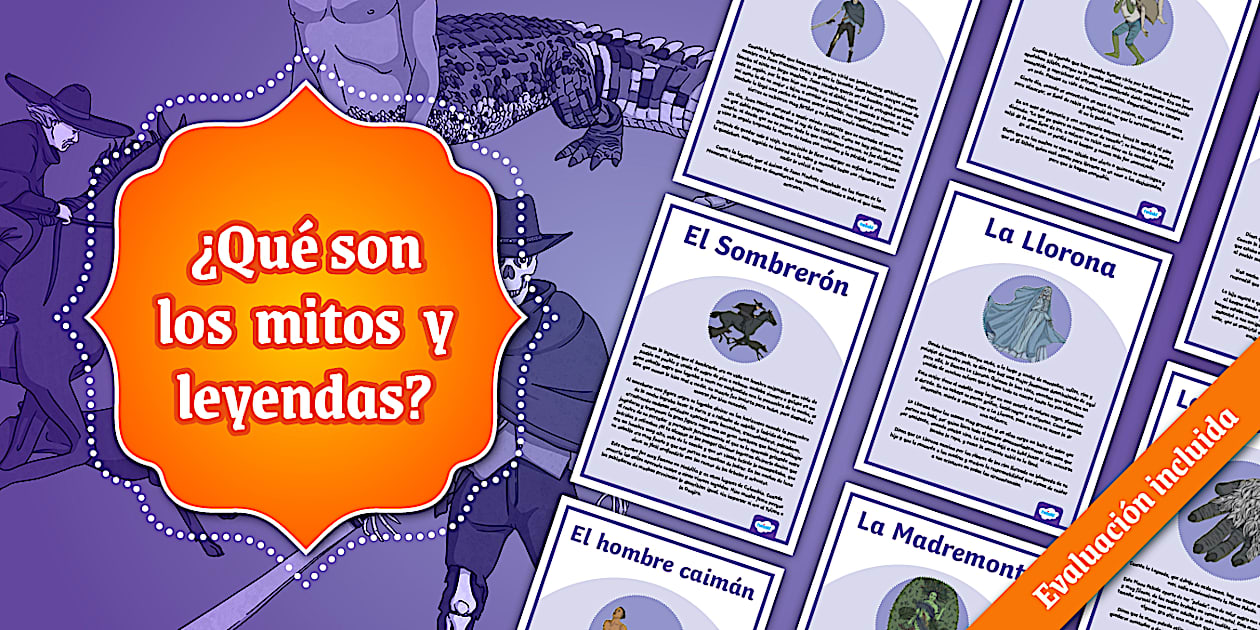 Mitos y leyendas de Colombia - lecturas -Twinkl Colombia