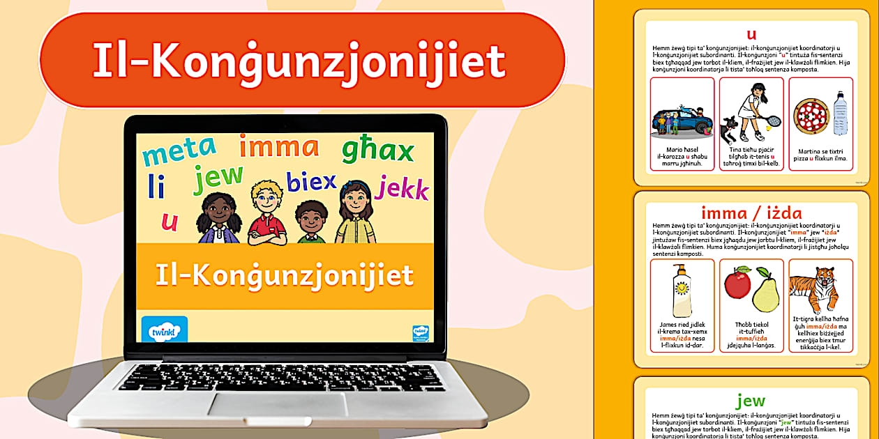 Il-Grammatika l Powerpoint I Il-Konġunzjonijiet