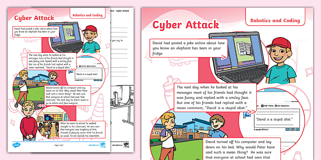 Robotics and Coding Grade 3 Cyberbullying - Twinkl