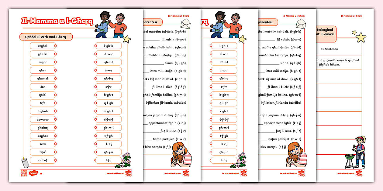 Il-Grammatika l Il-Mamma u l-Għerq l Twinkl (teacher made)