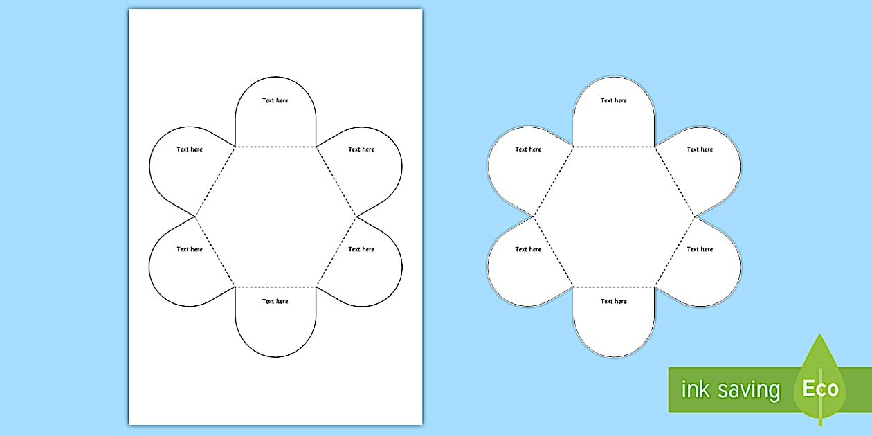 Editable Foldable Template Flexible learning aid Twinkl
