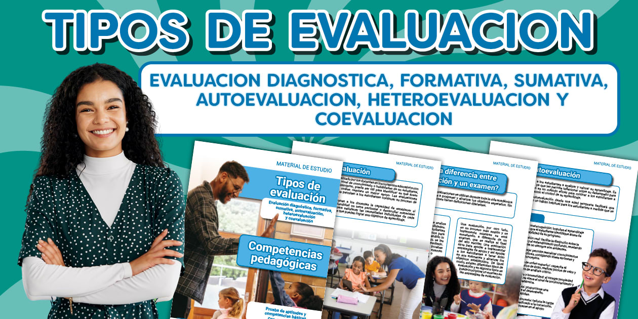 Tipos de Evaluación Educativa: Guía Docente