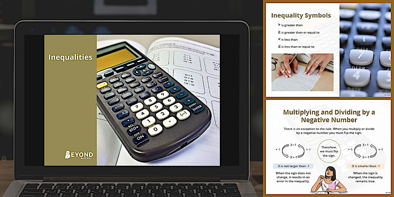 Solving Linear Inequalities Presentation (teacher made)