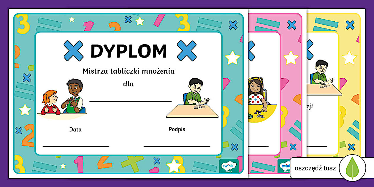 Mistrz I Mistrzyni Tabliczki Mno enia Dyplomy mistrz-i-mistrzyni-tabliczki-mno-enia-dyplomy