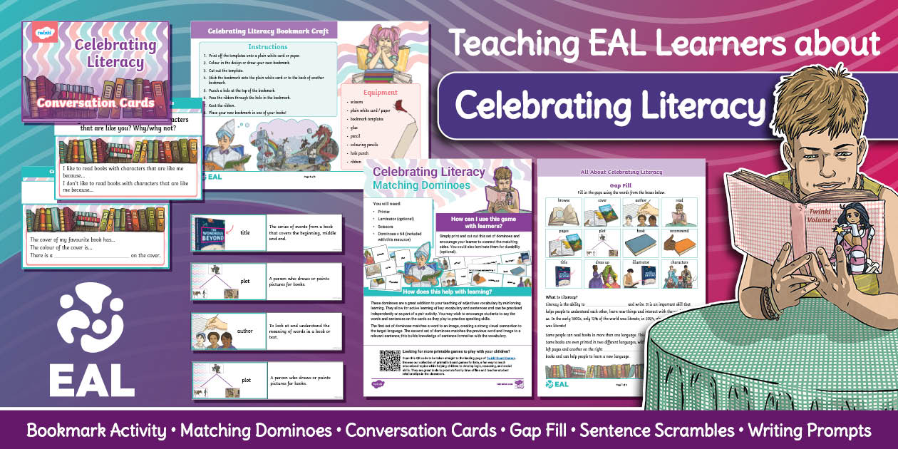 Celebrate Literacy with EAL Learners