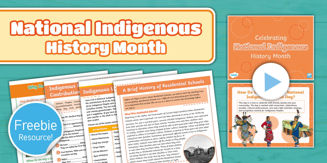 National Indigenous History Month Activities - Twinkl CA