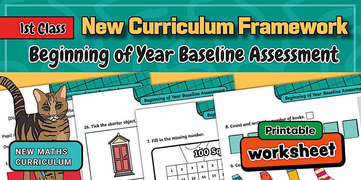 New Curriculum Framework Maths Beginning of Year Baseline Assessment (First
