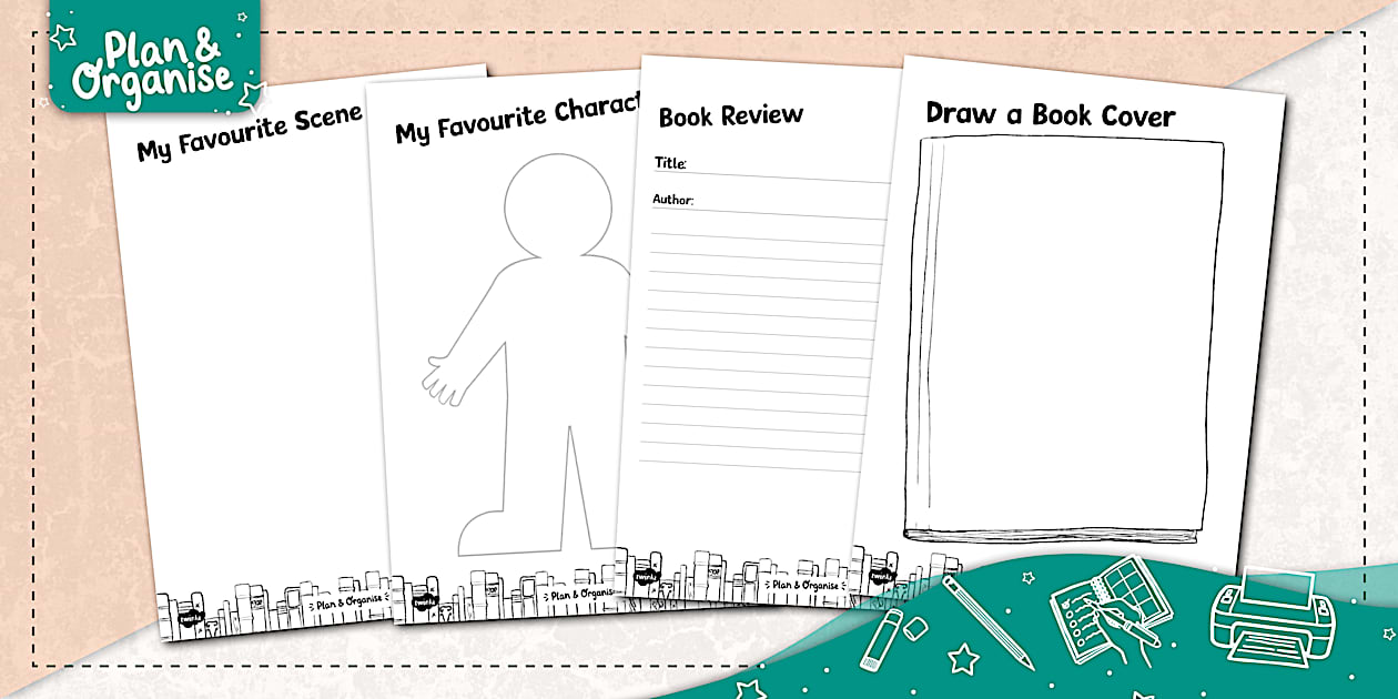 Library Area Display | Activity Sheets Pack (teacher made)