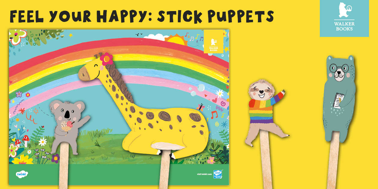 Stick Puppets for Children's Wellbeing