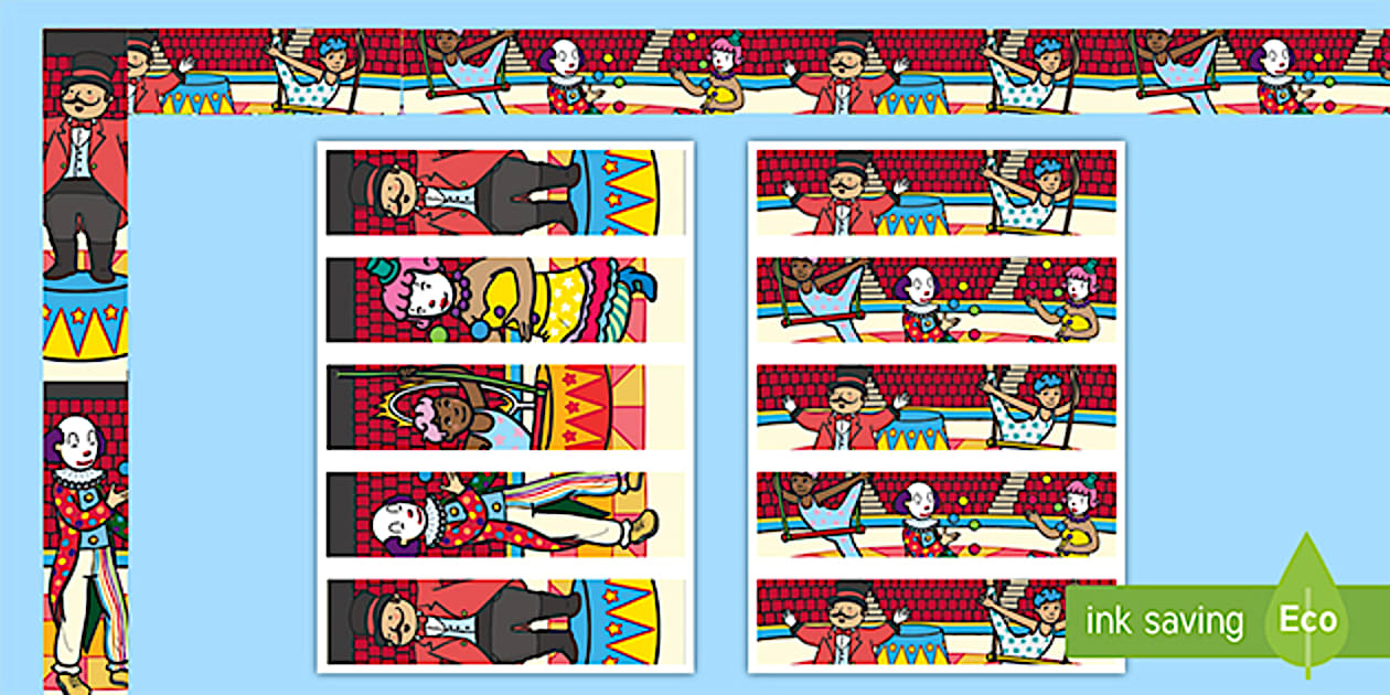 Circus Display Border (teacher made) - Twinkl