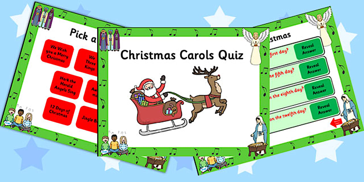 KS2 Music Quiz | Christmas PowerPoint (teacher made)