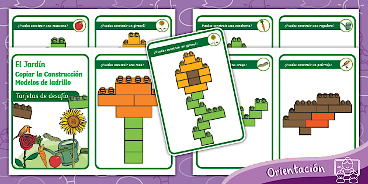 Tarjetas de Desafío | STEM | Bloques |Actividad - Twinkl