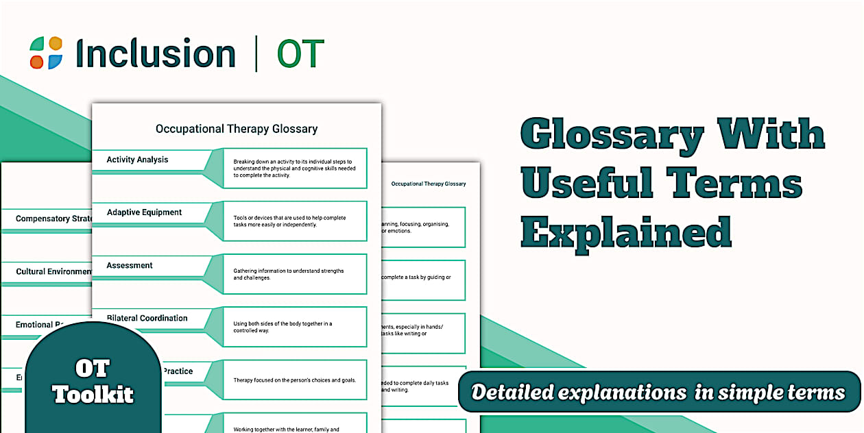 Occupational Therapy Glossary