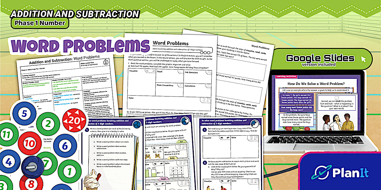 Year 4 Addition and Subtraction Pack 13