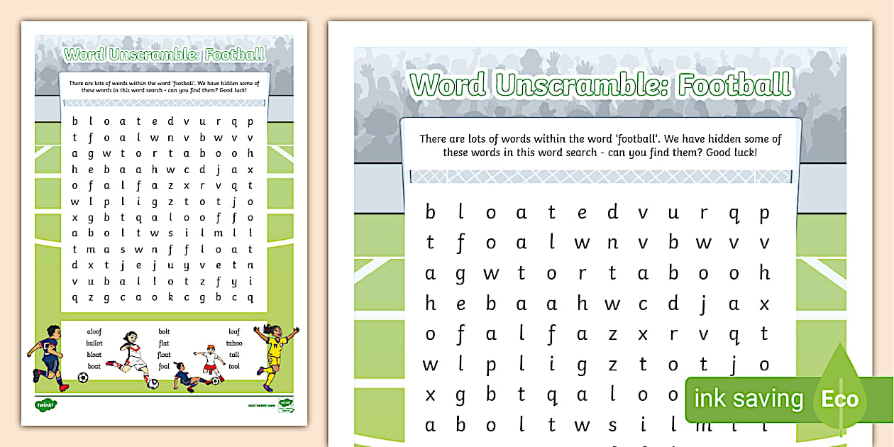 Football Word Unscramble Word Search football anagrams football-word-unscramble-word-search-football-anagrams