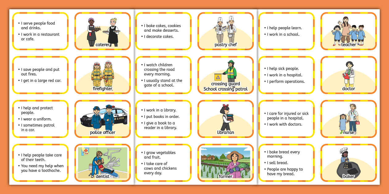 【小学生向け】〈勤労感謝の日〉 絵と文のマッチングカード 英語 Labor Thanksgiving Day matching card ...