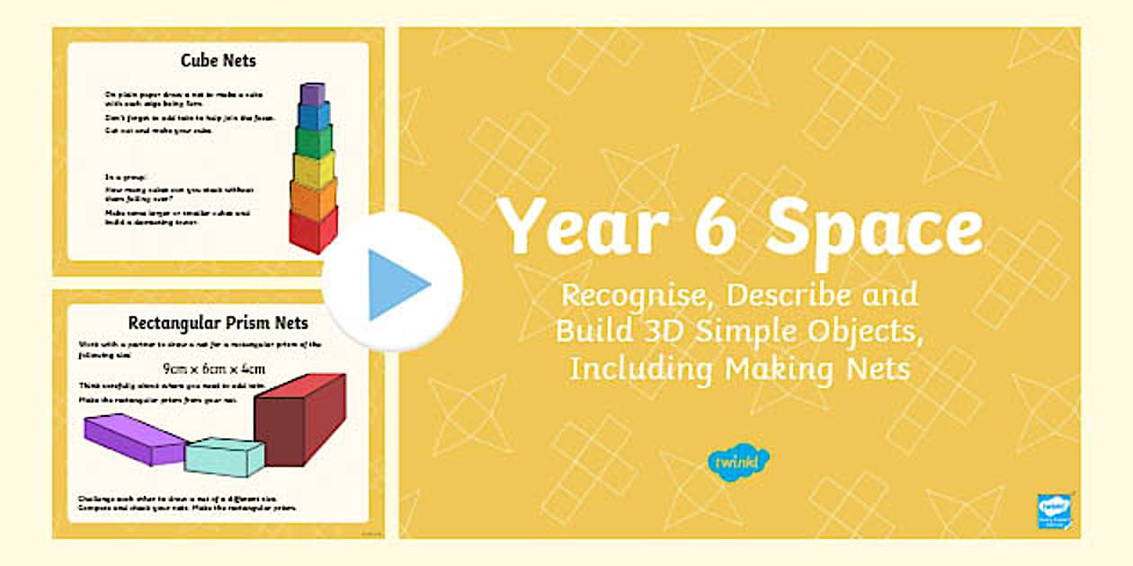 Year 6 Space 3D Objects PowerPoint (teacher made) - Twinkl