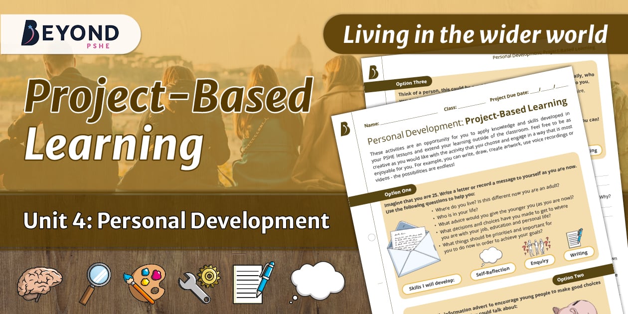 Project-based Learning Worksheet for Year 7