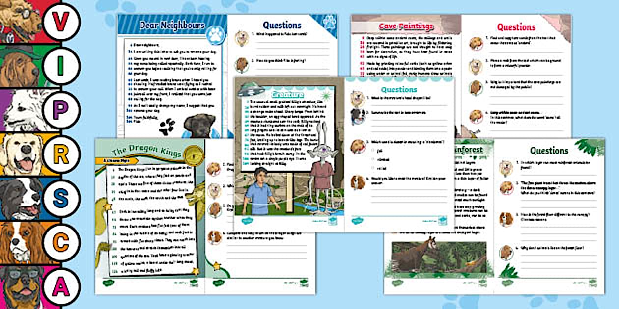 Lks2 60 Second Reads Bumper Activity Pack Teacher Made