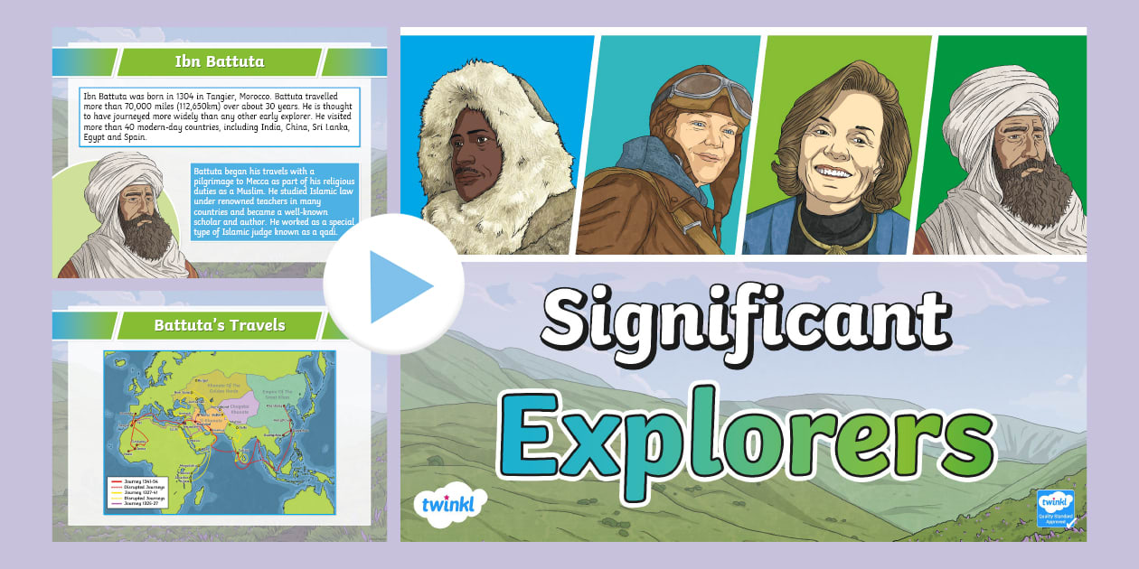 KS2 Significant Explorers PowerPoint