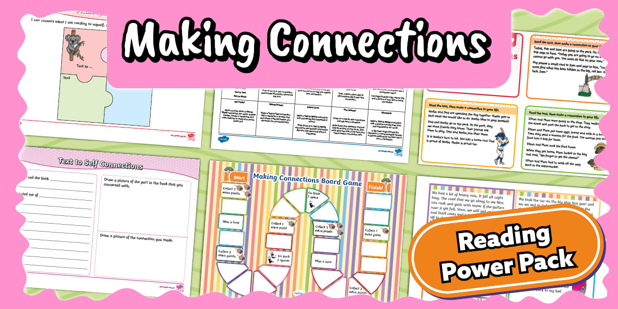 Making Connections Reading Power Pack ∣ F-2 Literacy