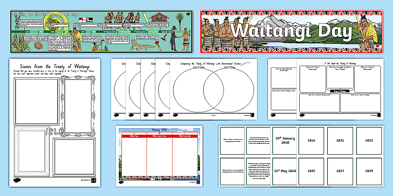 Treaty of Waitangi Resource Pack | Years 5-6