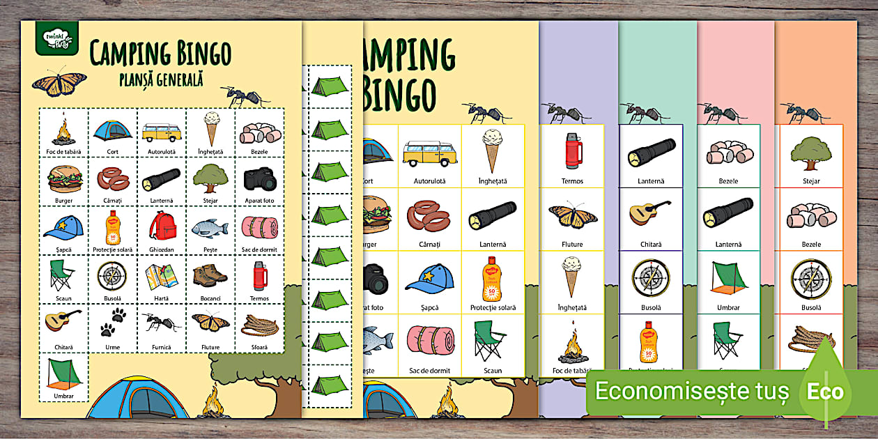 Camping – Bingo