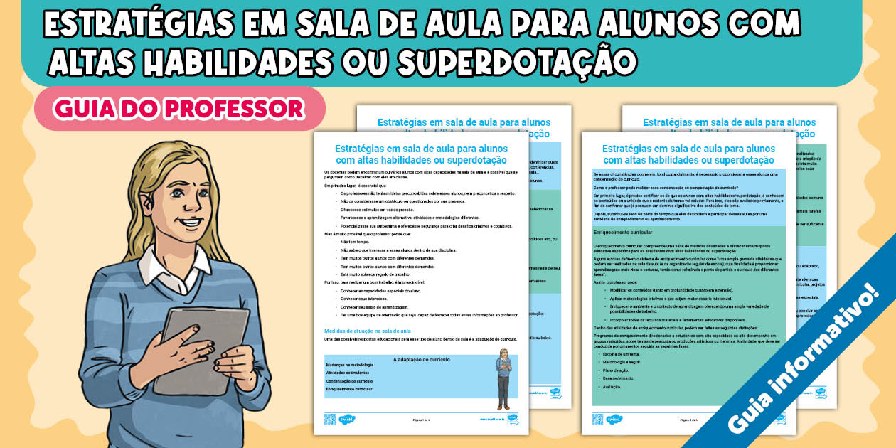 Estratégias em sala de aula para alunos com altas habilidades ou ...