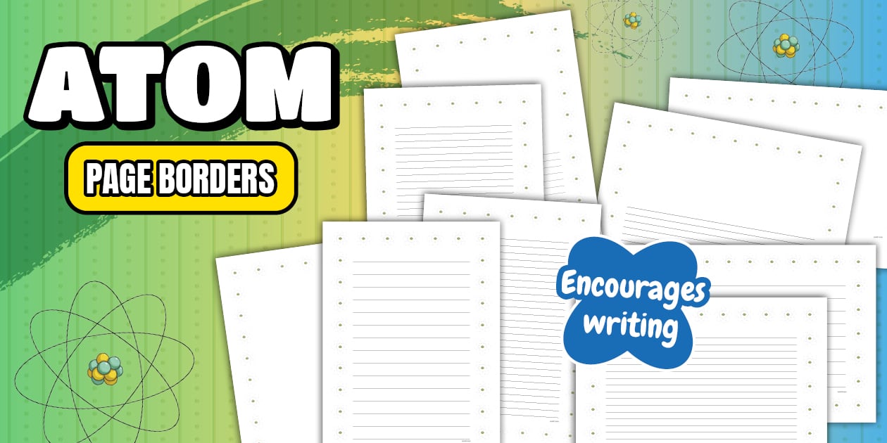 * NEW * Atom Page Borders