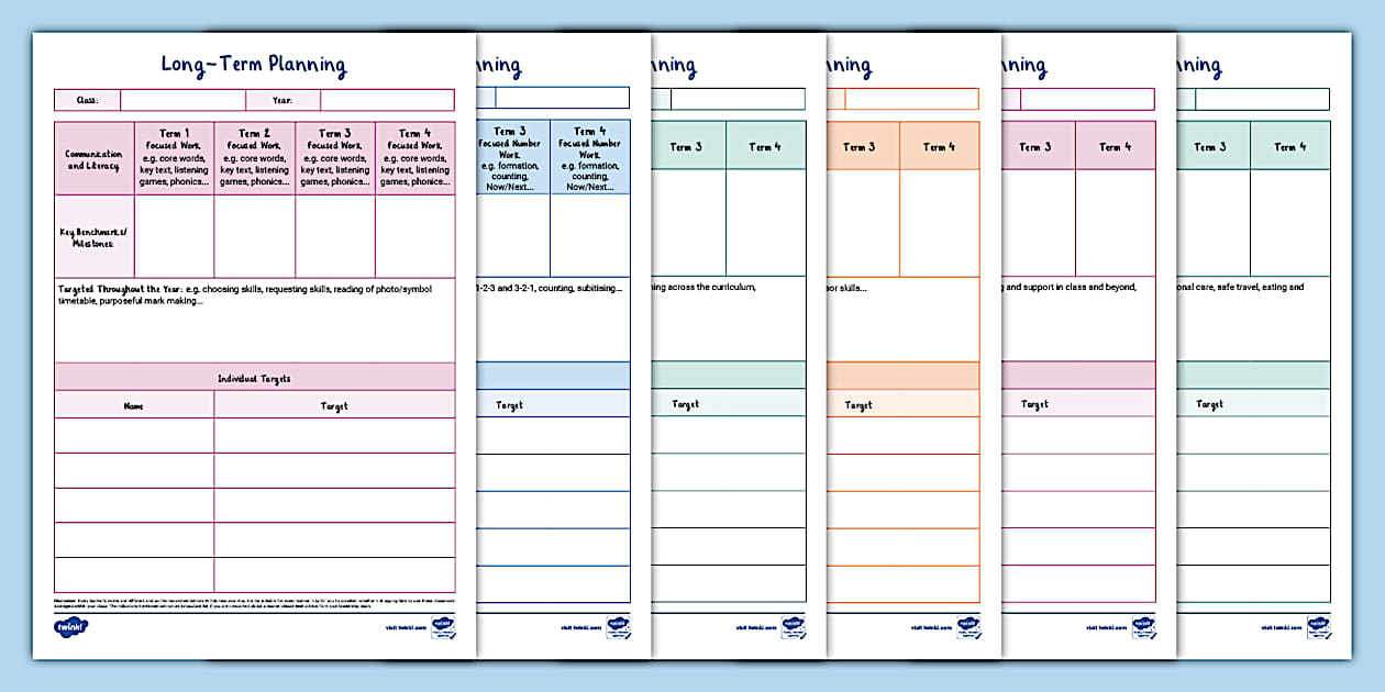 ASN Long Term Planning Overview Template (teacher made)