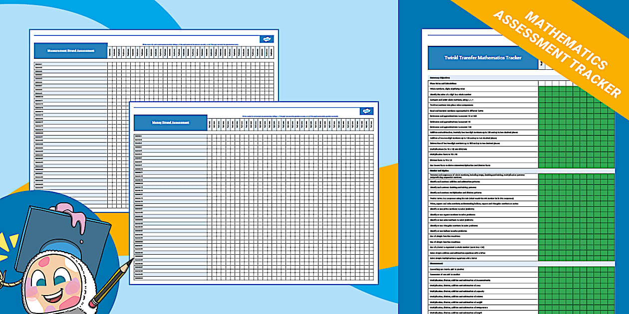 Transfer Test Mathematics Assessment Tracker