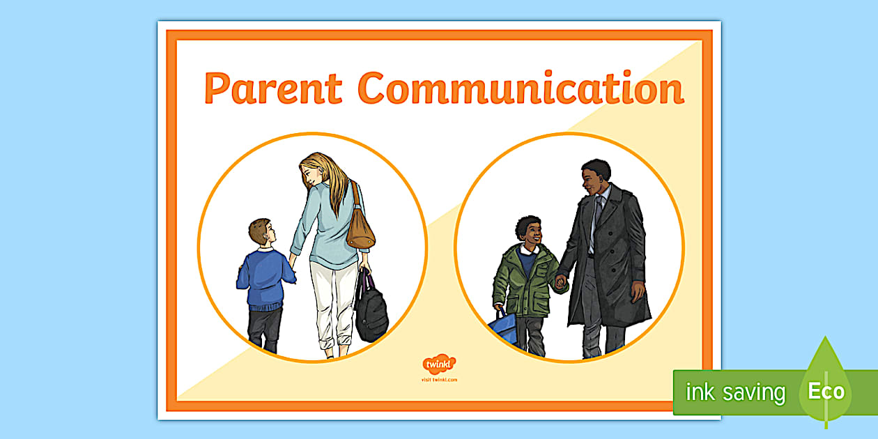 👉 Parent Communication Display Poster (teacher made)