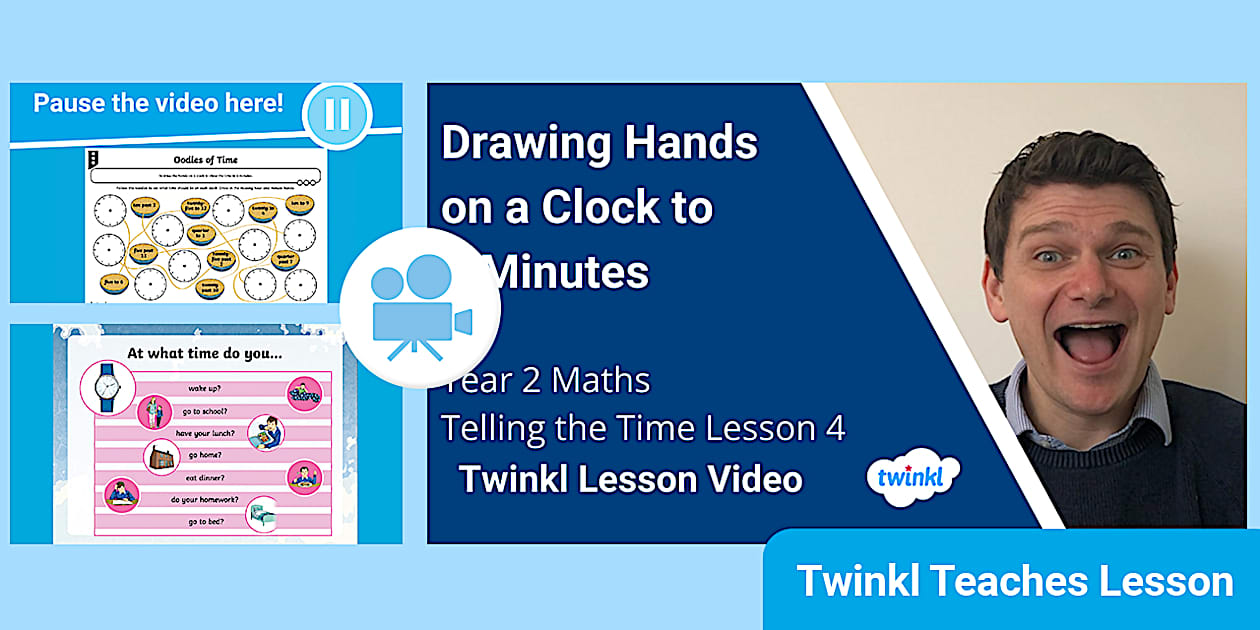 👉 Year 2 (Ages 6-7) Telling the Time: Video Lesson 4